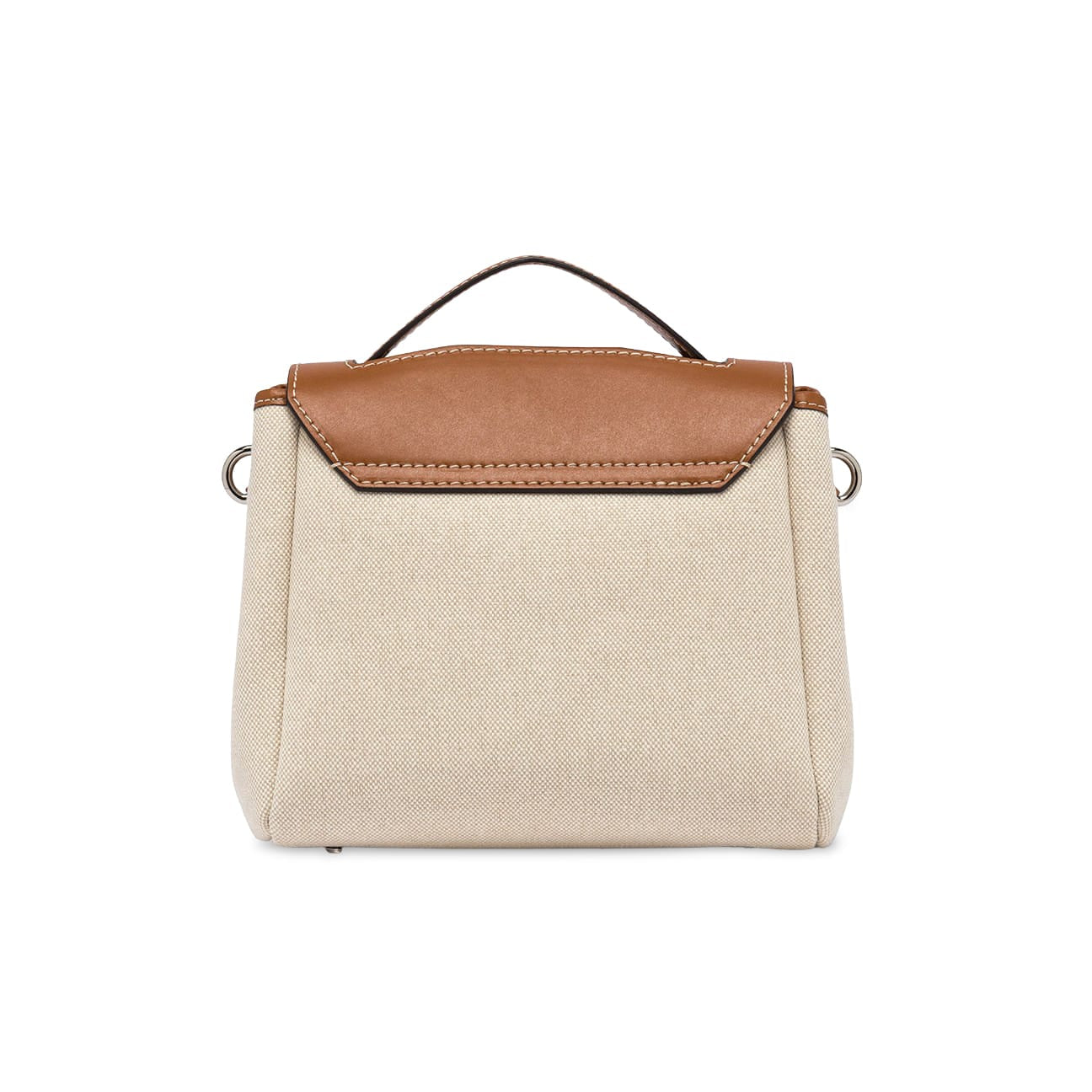 GIANNI CHIARINI Borsa donna Clio piccola Naturale e Caramello