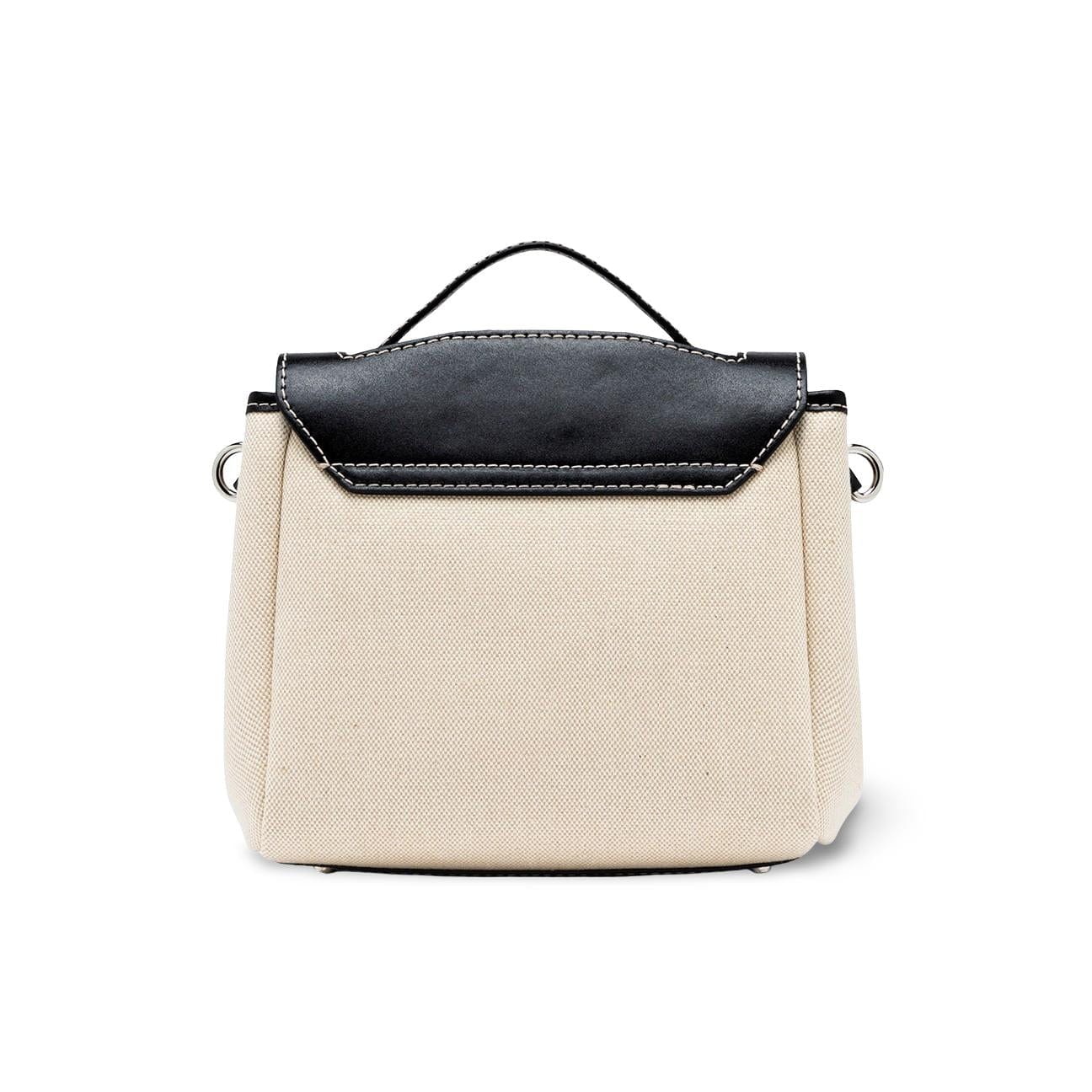GIANNI CHIARINI Borsa donna Clio piccola Naturale e Nero