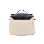 GIANNI CHIARINI Borsa donna Clio piccola Naturale e Nero