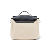 GIANNI CHIARINI Borsa donna Clio piccola Naturale e Nero