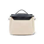 GIANNI CHIARINI Borsa donna Clio piccola Naturale e Nero