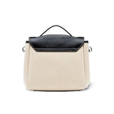 GIANNI CHIARINI Borsa donna Clio piccola Naturale e Nero