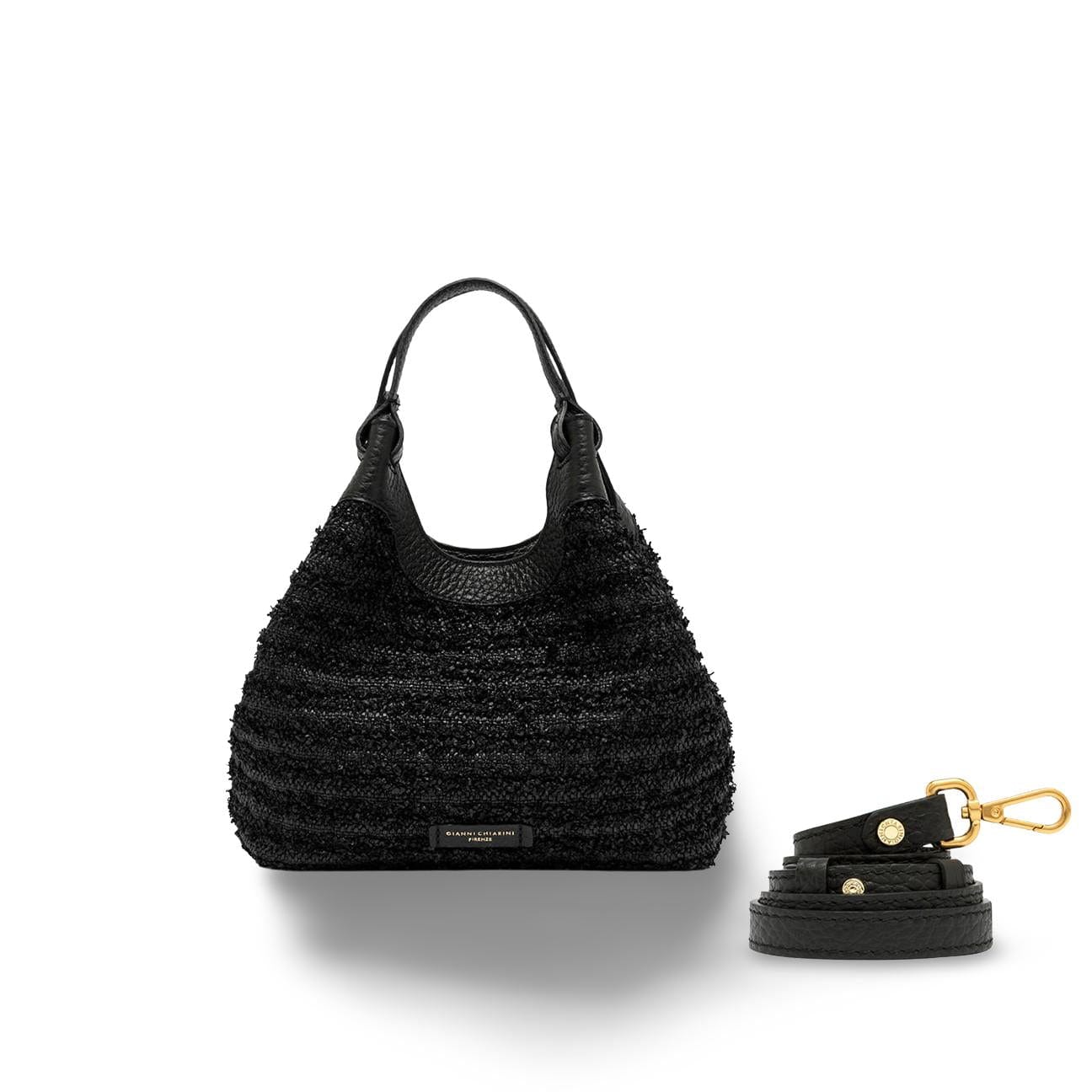 GIANNI CHIARINI Borsa donna Dua Frou media Nero