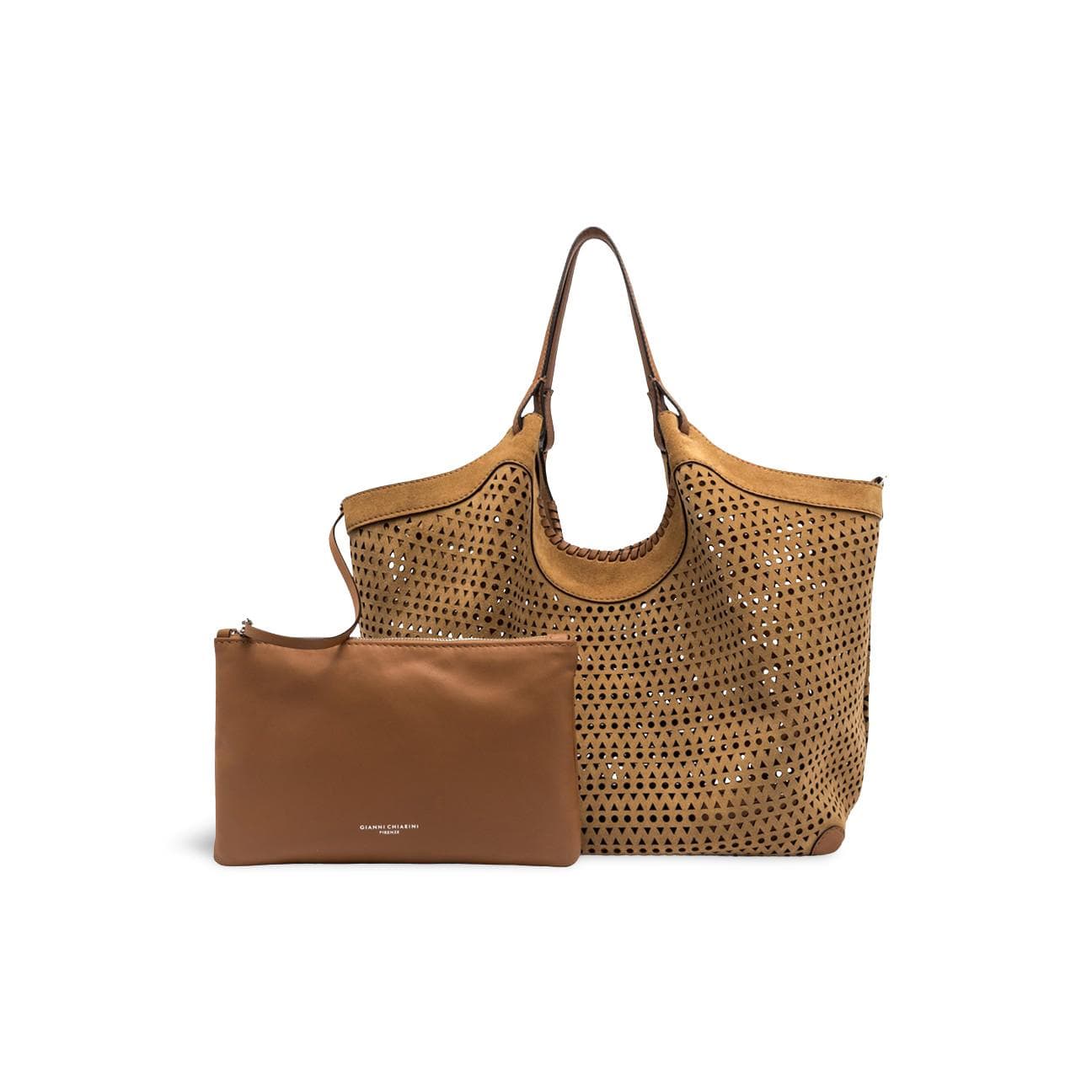 GIANNI CHIARINI Borsa donna Dua grande Peanut Butter