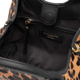 GIANNI CHIARINI Borsa donna Dua in cavallino Leo Nero