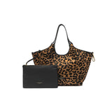 GIANNI CHIARINI Borsa donna Dua in cavallino Leo Nero