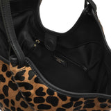 GIANNI CHIARINI Borsa donna Dua in cavallino Leo Nero