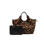 GIANNI CHIARINI Borsa donna Dua in cavallino Leo Nero