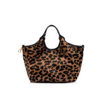 GIANNI CHIARINI Borsa donna Dua in cavallino Leo Nero