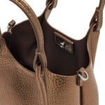 GIANNI CHIARINI Borsa donna Dua in pelle Bronzo