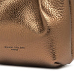 GIANNI CHIARINI Borsa donna Dua in pelle Bronzo