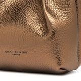 GIANNI CHIARINI Borsa donna Dua in pelle Bronzo