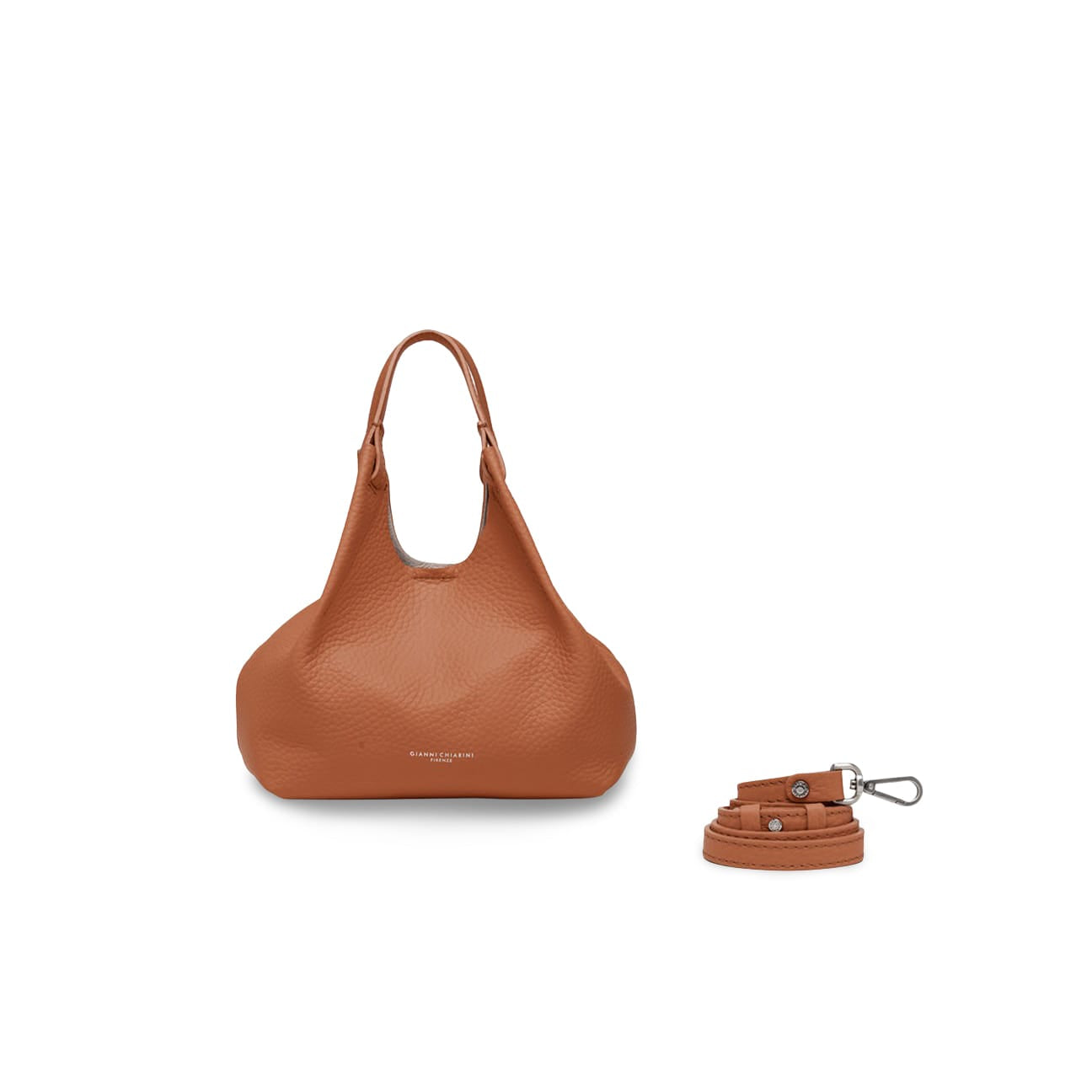 GIANNI CHIARINI Borsa donna Dua media Caramello