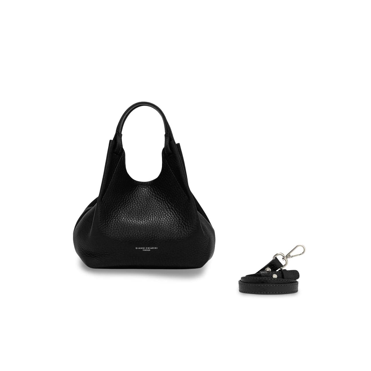 GIANNI CHIARINI Borsa donna Dua media Nero