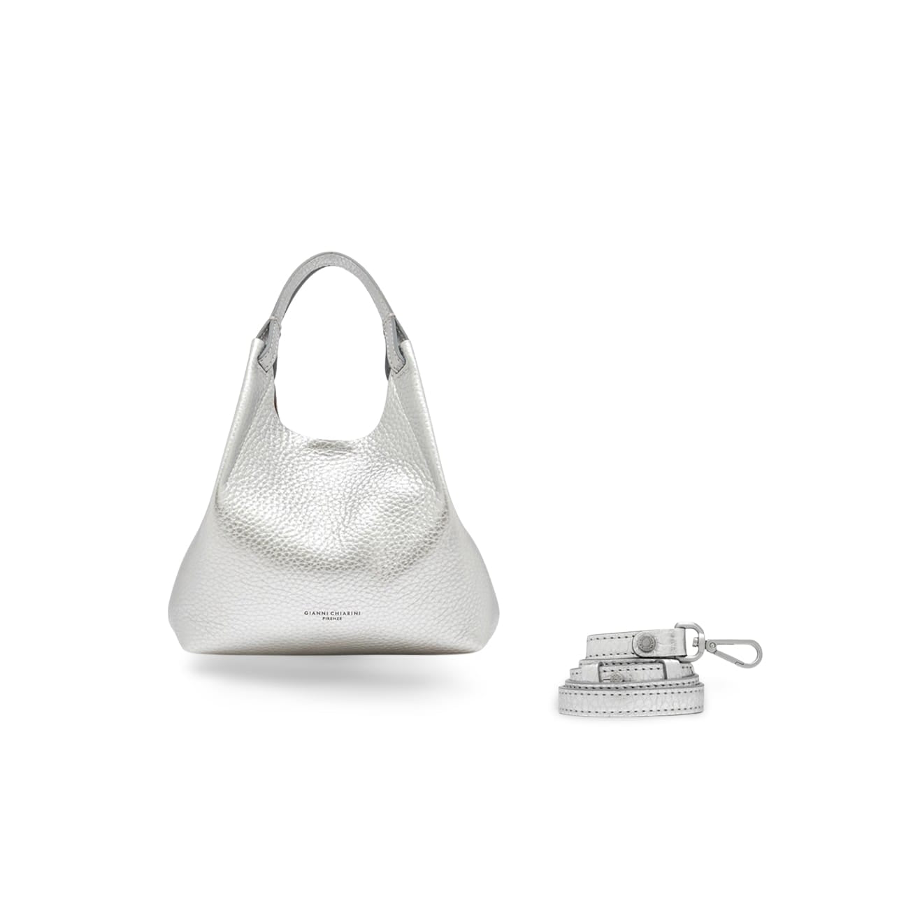 GIANNI CHIARINI Borsa donna Dua media Silver