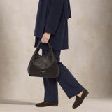 GIANNI CHIARINI Borsa donna Dua medio in pelle Marrone