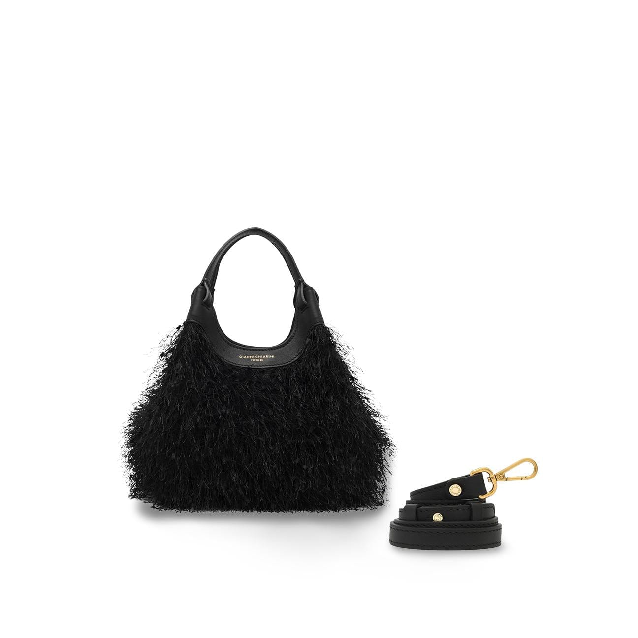 GIANNI CHIARINI Borsa donna Dua Nero