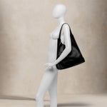 GIANNI CHIARINI Borsa donna Dua Nero Nature