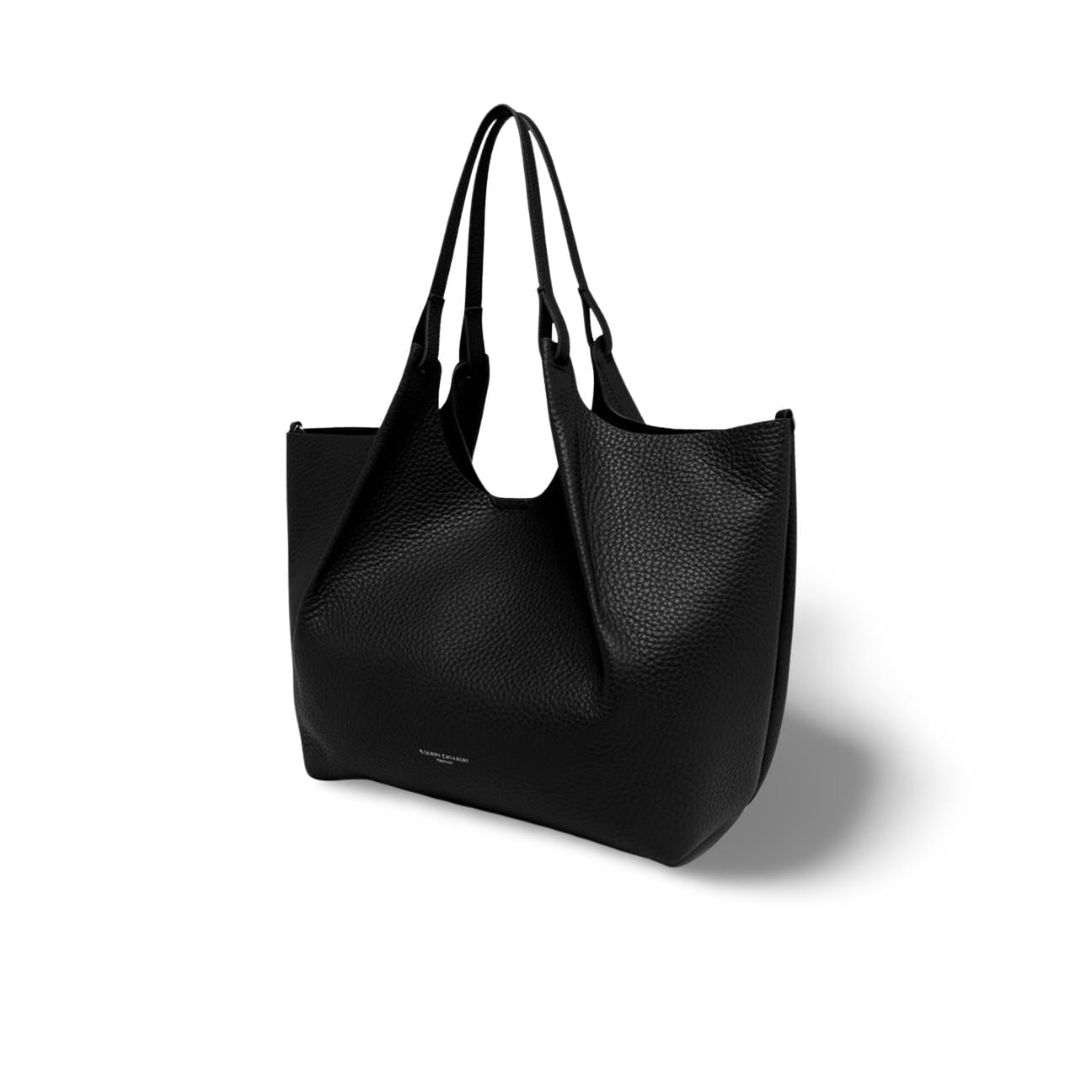 GIANNI CHIARINI Borsa donna Dua Nero Nature