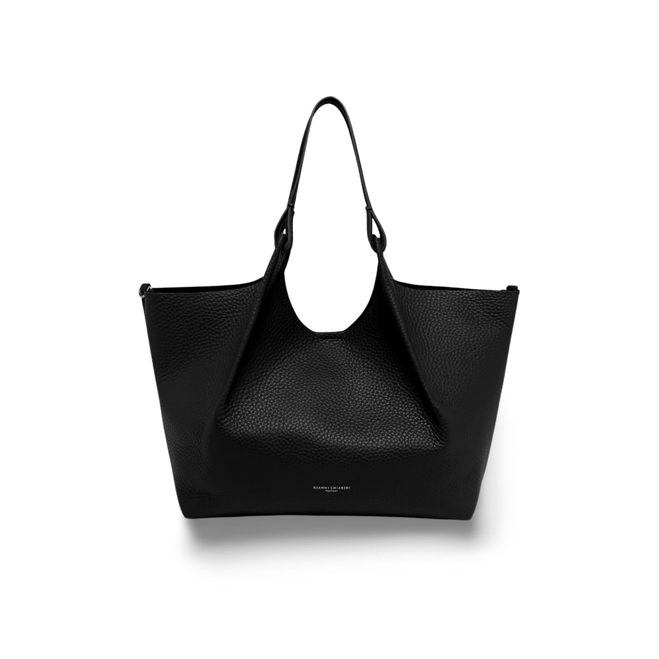 GIANNI CHIARINI Borsa donna Dua Nero Nature
