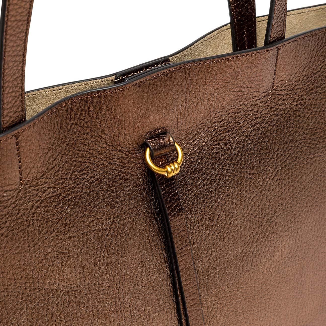 GIANNI CHIARINI Borsa donna Egle Bronzo