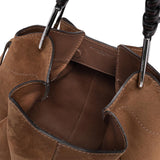 GIANNI CHIARINI Borsa donna Era in camoscio Cognac