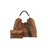 GIANNI CHIARINI Borsa donna Era in camoscio Cognac