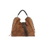 GIANNI CHIARINI Borsa donna Era in camoscio Cognac