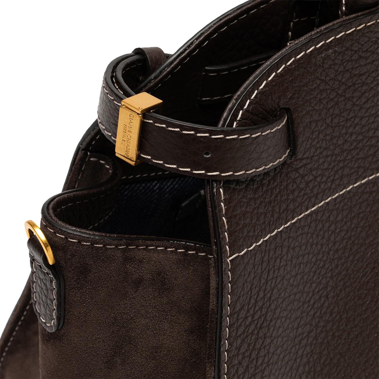 GIANNI CHIARINI Borsa donna Farh in pelle Marrone