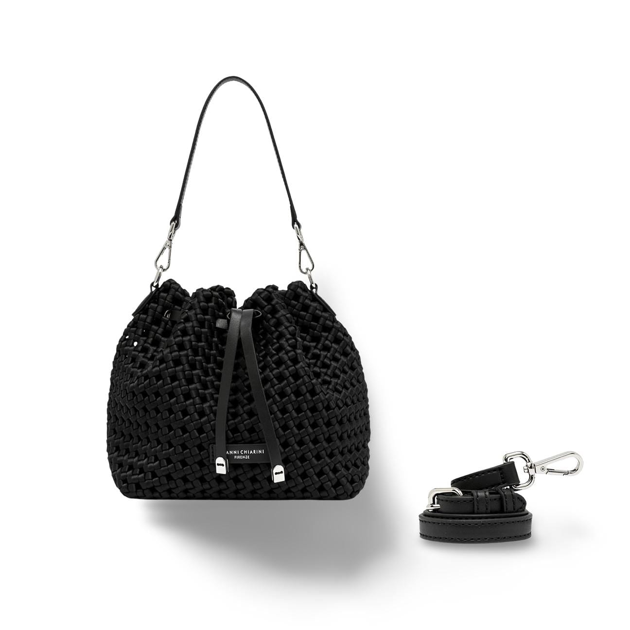 GIANNI CHIARINI Borsa donna Fiore Nero