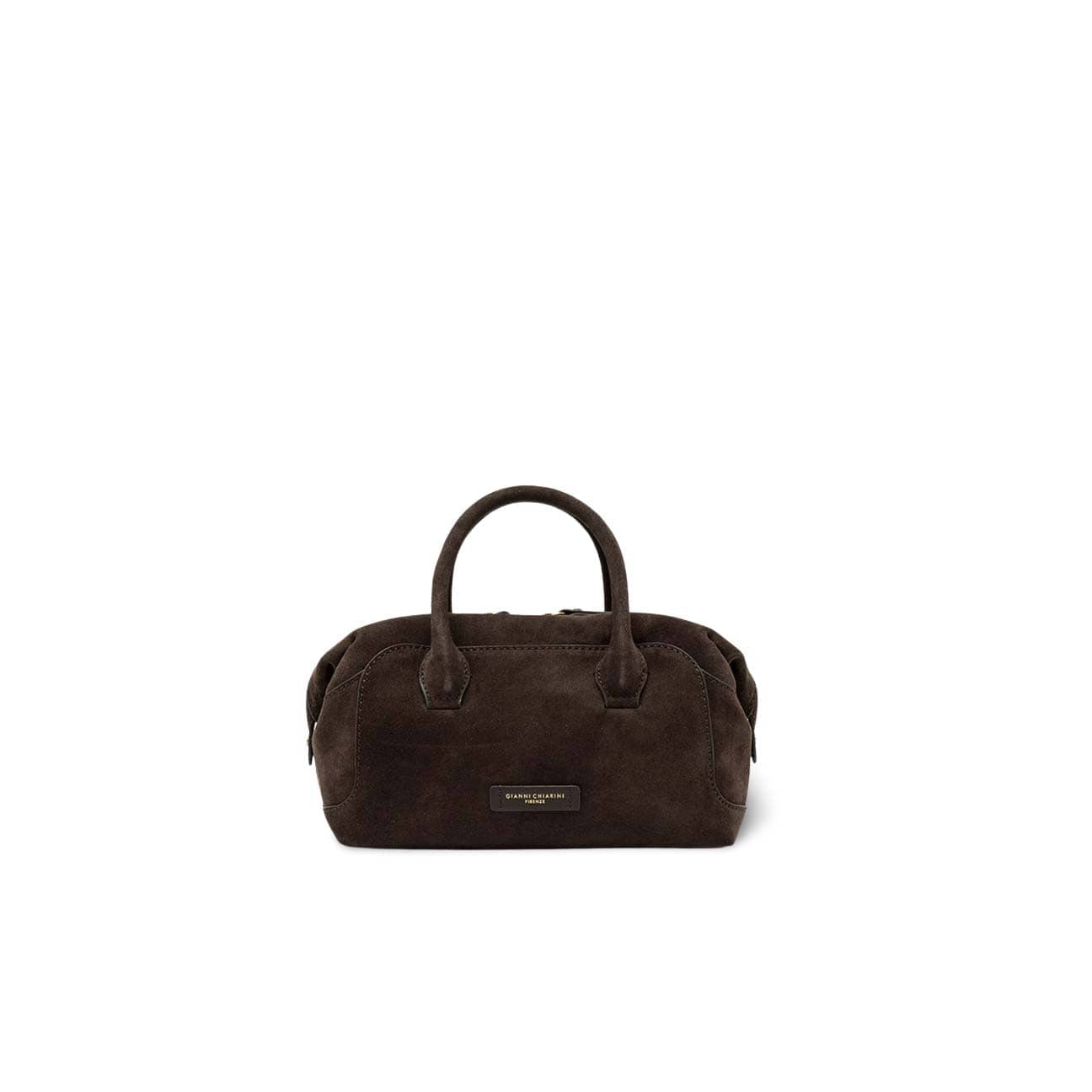 GIANNI CHIARINI Borsa donna Gemma in suede Moka
