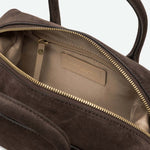 GIANNI CHIARINI Borsa donna Gemma in suede Moka