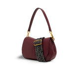 GIANNI CHIARINI Borsa donna Helena Round Wineberry