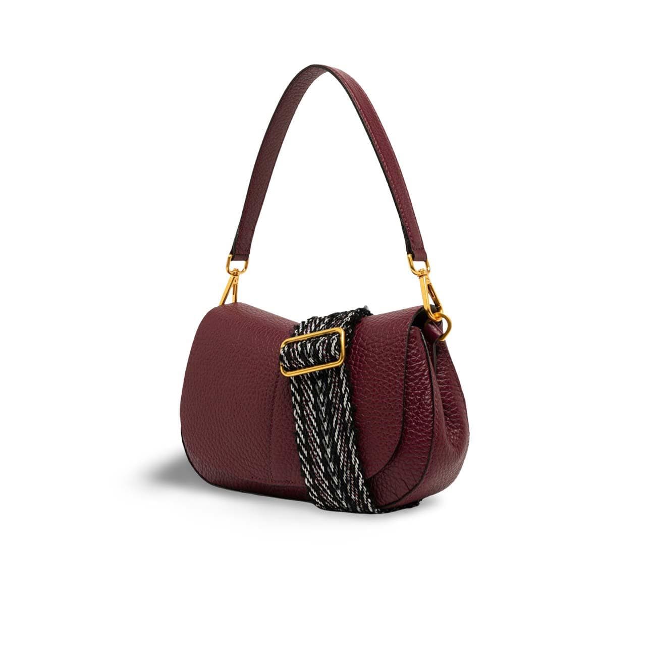 GIANNI CHIARINI Borsa donna Helena Round Wineberry