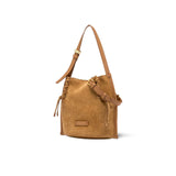 GIANNI CHIARINI Borsa donna in camoscio Dory Beige