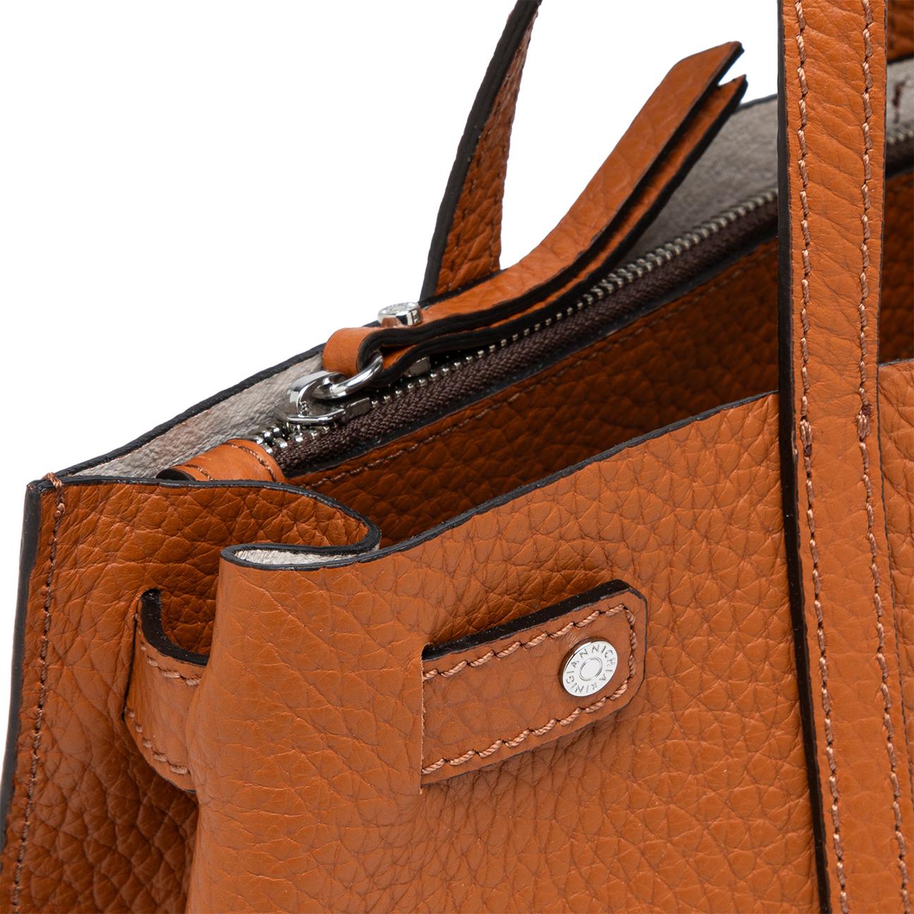 GIANNI CHIARINI Borsa donna in pelle Altea Caramello