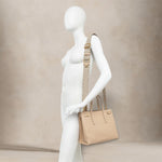 GIANNI CHIARINI Borsa donna in pelle Cream
