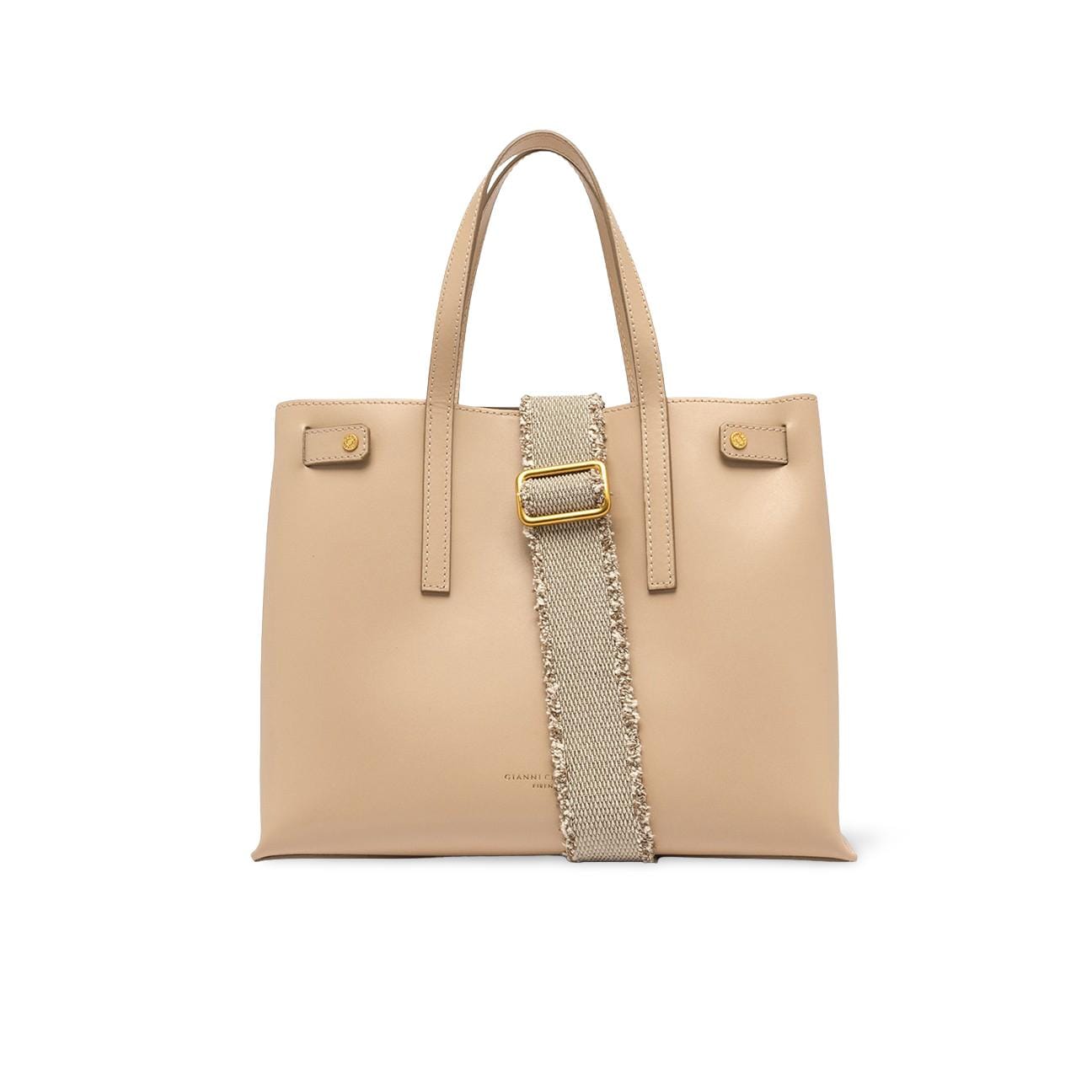 GIANNI CHIARINI Borsa donna in pelle Cream