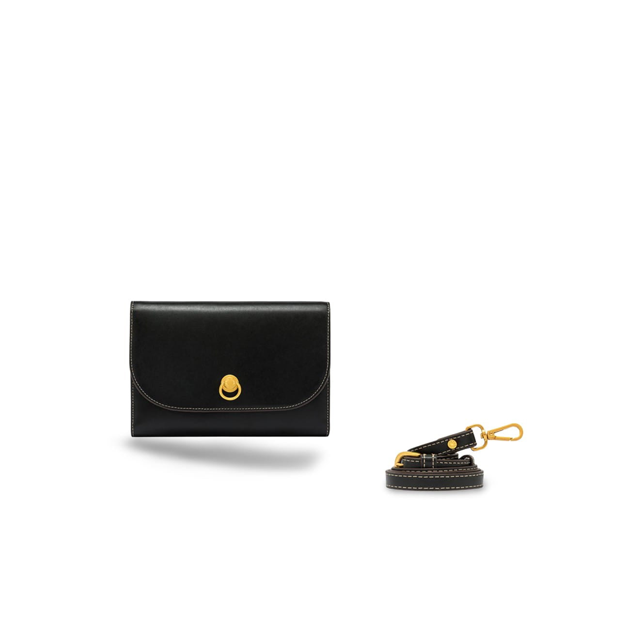GIANNI CHIARINI Borsa donna in pelle Isa Nero