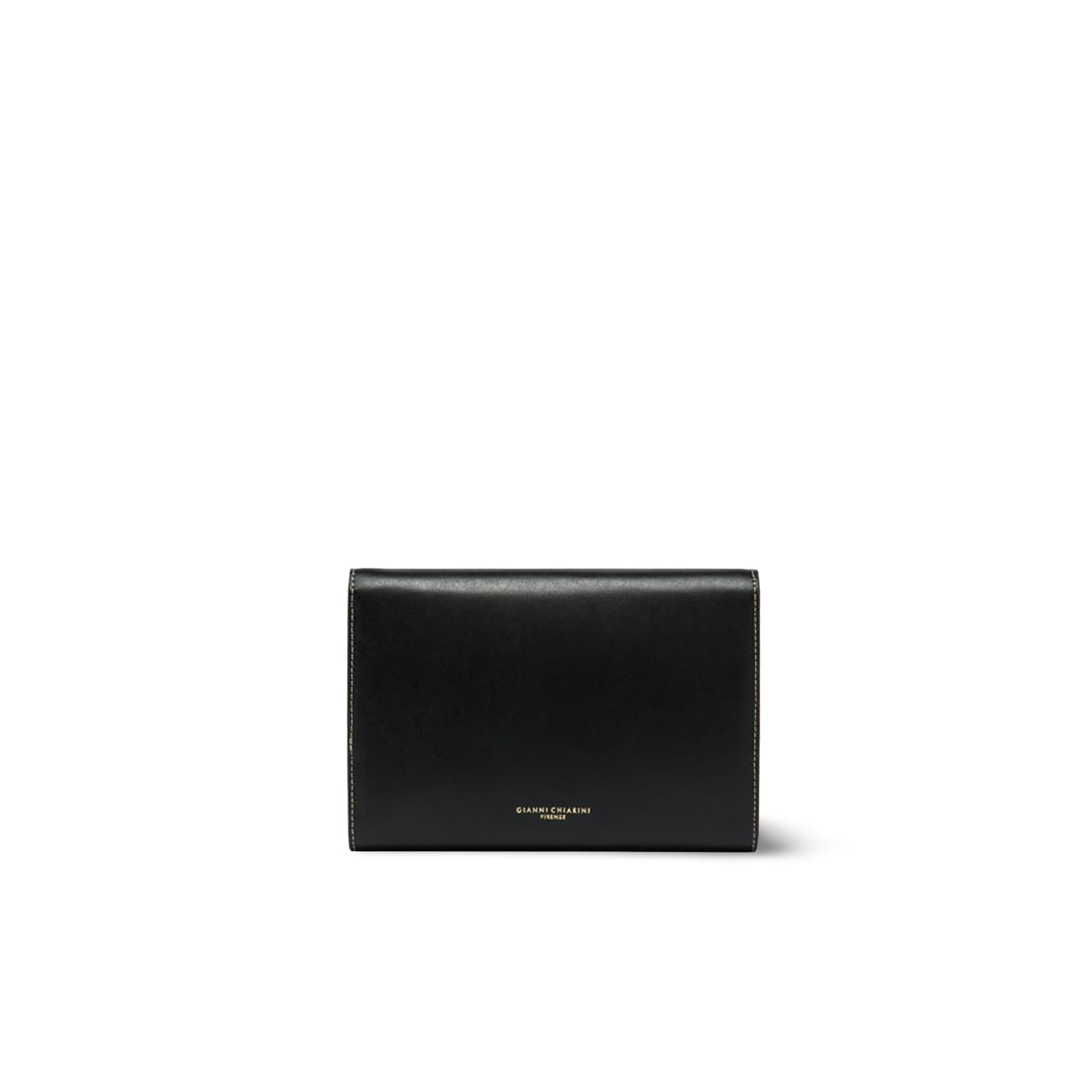 GIANNI CHIARINI Borsa donna in pelle Isa Nero