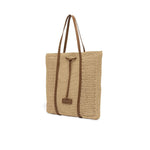 GIANNI CHIARINI Borsa donna in tessuto Beige