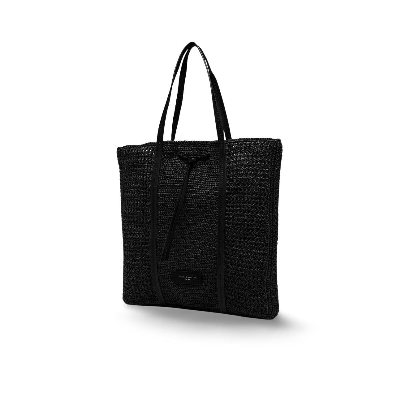 GIANNI CHIARINI Borsa donna in tessuto Nero