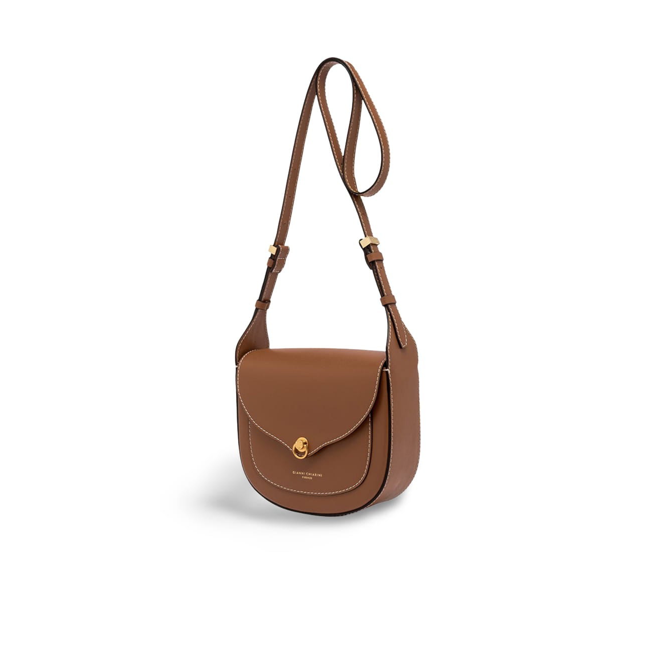 GIANNI CHIARINI Borsa donna Isa Caramello