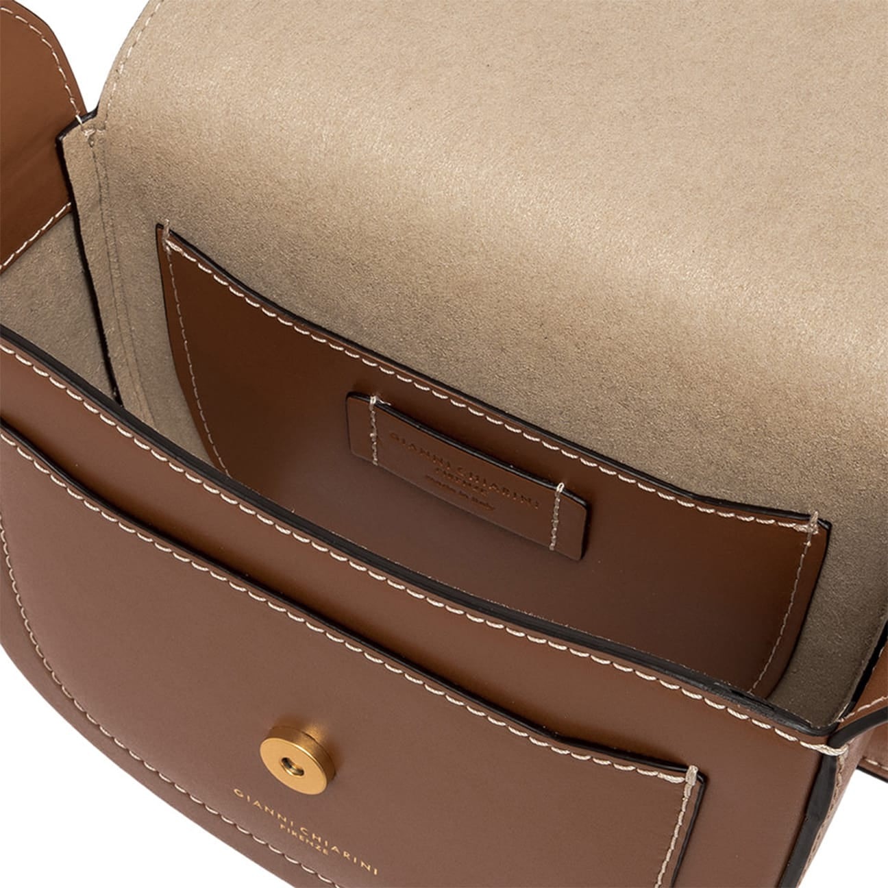 GIANNI CHIARINI Borsa donna Isa Caramello