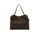 GIANNI CHIARINI Borsa donna Janis in camoscio Moka