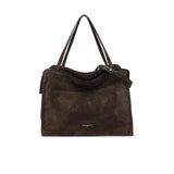 GIANNI CHIARINI Borsa donna Janis in camoscio Moka