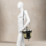 GIANNI CHIARINI Borsa donna Mae Ecrù e Nero