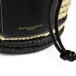 GIANNI CHIARINI Borsa donna Mae Ecrù e Nero