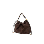 GIANNI CHIARINI Borsa donna Morgana in suede Moka