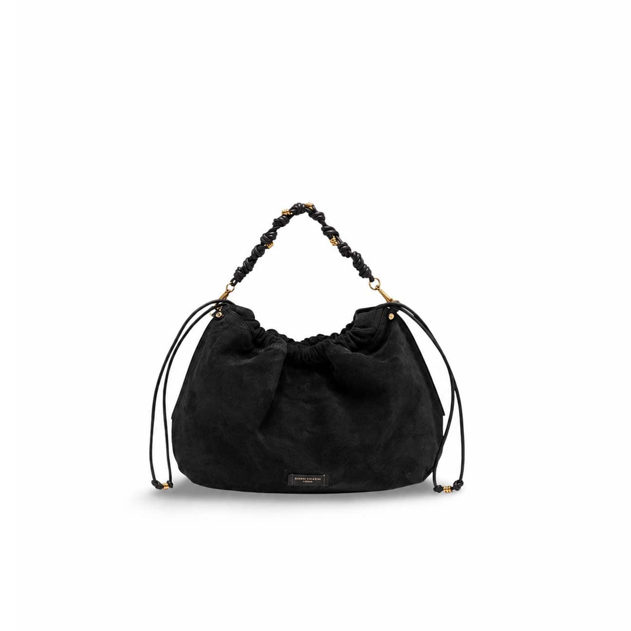 GIANNI CHIARINI Borsa donna Morgana in suede Nero